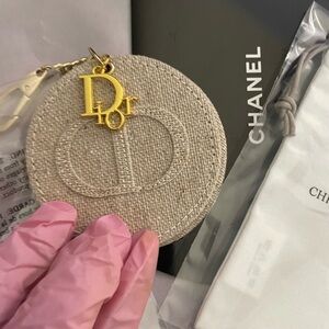 Cool authentic dior compact mirror, keychain or bag charm! Use Dior for …​​